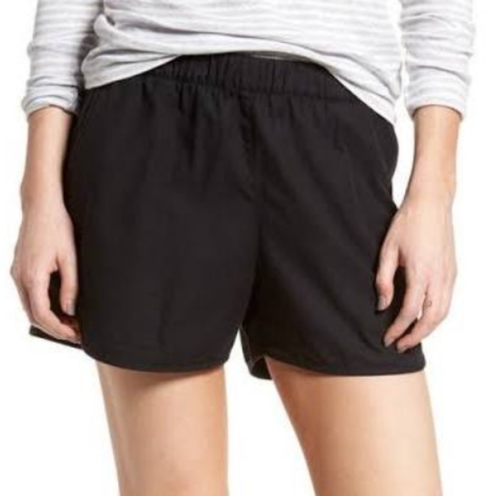 Madewell Black Pull On Shorts